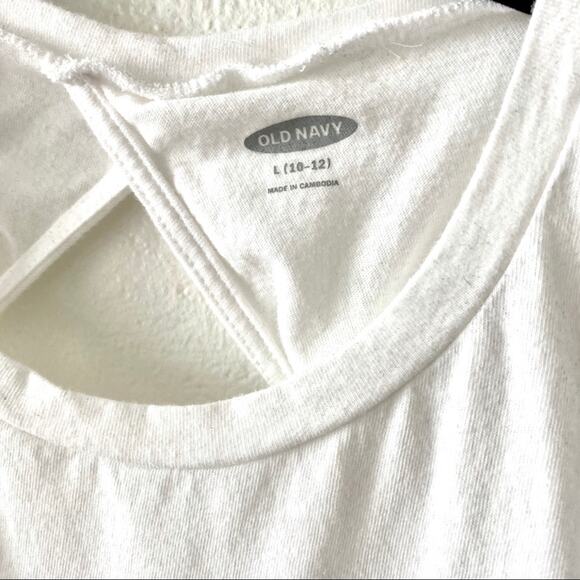 Old Navy Love Twisted Back Tank Size Kids Large - Picture 4 of 6